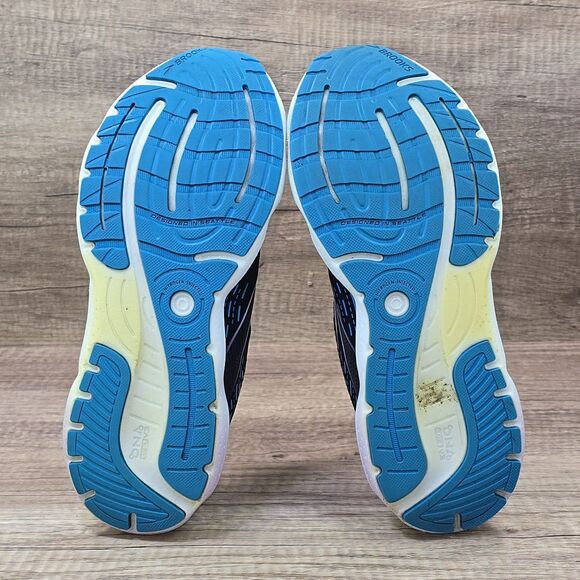 Brooks Glycerin 20 Women’s Size 10 B Navy Blue Teal Running Shoes (1203691B499) - Picture 8 of 9